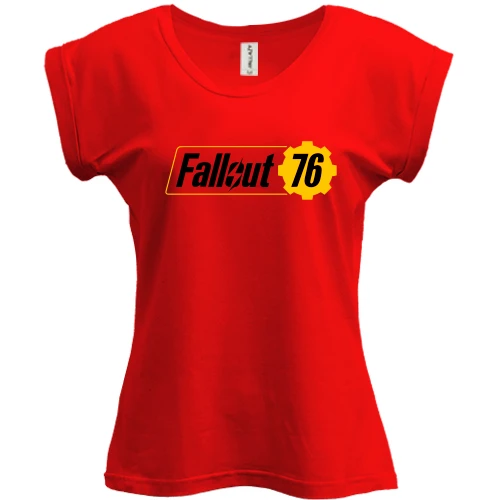 Футболка женская PANI с логотипом Fallout 76