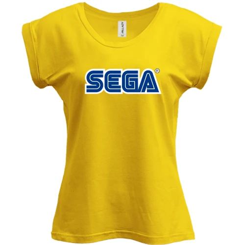 Футболка женская PANI с логотипом SEGA