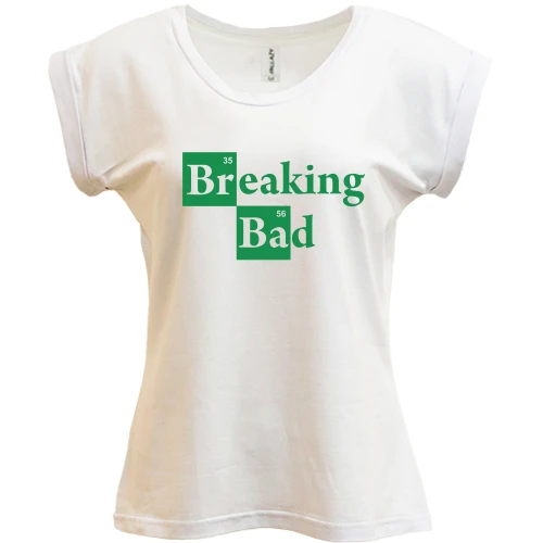 Футболка женская PANI, Белый, Breaking Bad