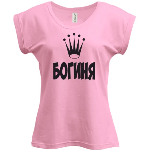 Футболка жіноча PANI, Рожевий, Богиня (2)