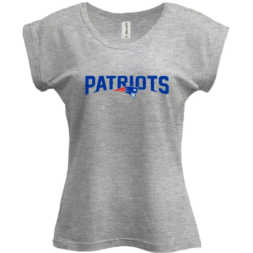 Футболка женская PANI New England Patriots (2)