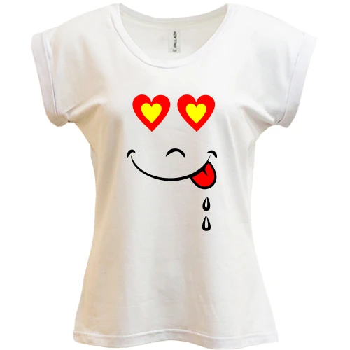Футболка женская PANI, Белый, yumi_love