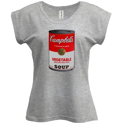 Футболка женская PANI с Campbell's soup