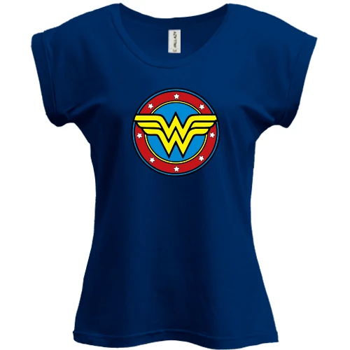 Футболка женская PANI с логотипом Wonder Woman