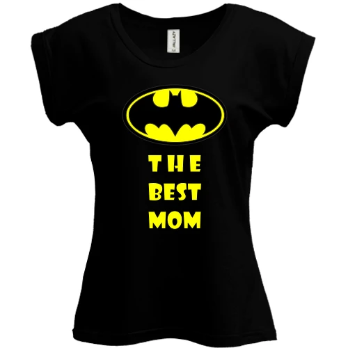 Футболка жіноча PANI The best mom (Batman)