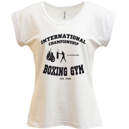 Футболка женская PANI Boxing GYM
