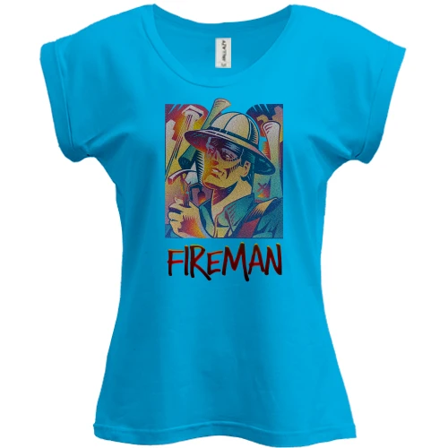 Футболка жіноча PANI FIREMAN