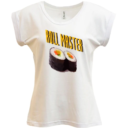 Футболка жіноча PANI, Білий, для сушиста "Roll master"