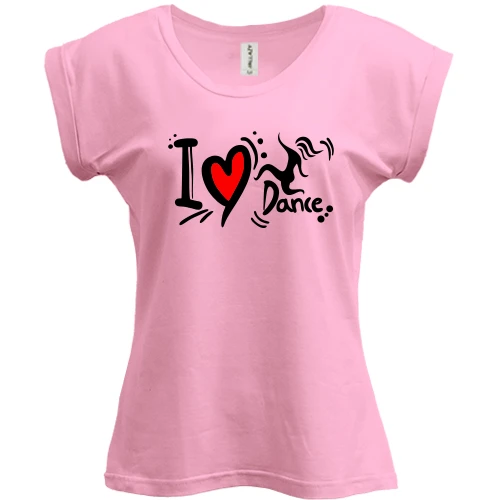 Футболка женская PANI i love dance