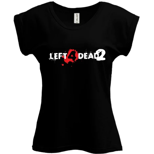 Футболка женская PANI, Черный, Left 4 dead 2