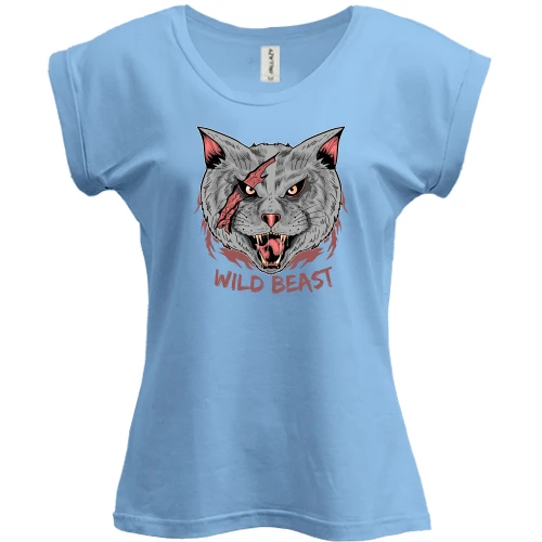 Футболка женская PANI Wild beast