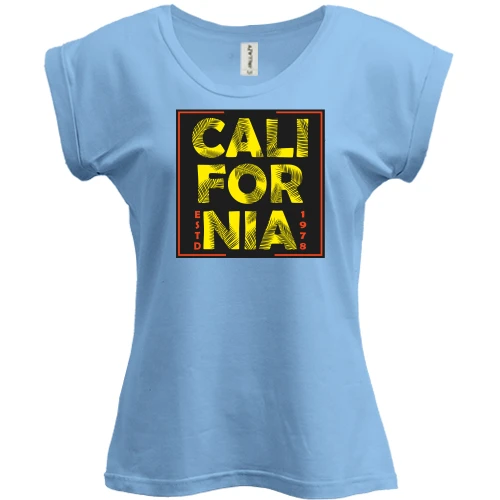 Футболка жіноча PANI California Estd 1978