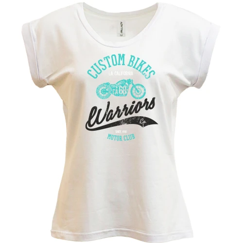 Футболка женская PANI Custom Bikes Warriors