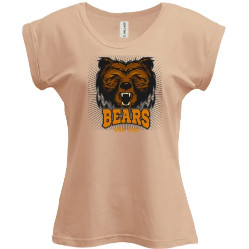 Футболка женская PANI, Белый, Bears Sport Team