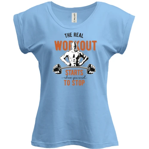 Футболка женская PANI The Real Workout
