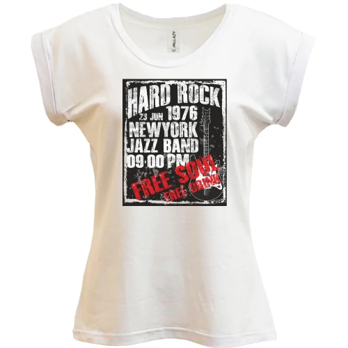 Футболка женская PANI Hard Rock 1976 New York