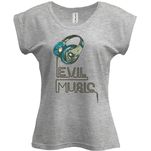 Футболка жіноча PANI Evil Music