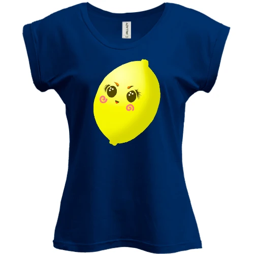 Футболка женская PANI, Синий, Crazy Lemon