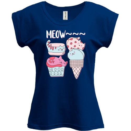 Футболка женская PANI MEOW Cats