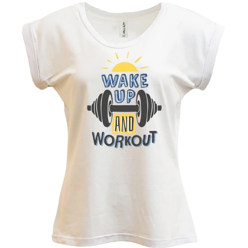 Футболка жіноча PANI WakeUp and WorkOut