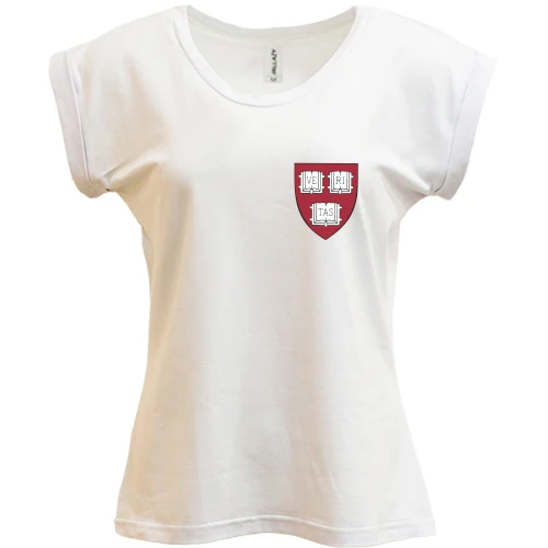 Футболка женская PANI Harvard logo mini