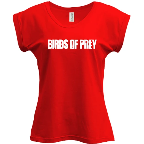 Футболка женская PANI, Красный, Birds of Prey