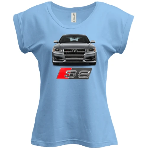 Футболка жіноча PANI, Синій, Audi S8