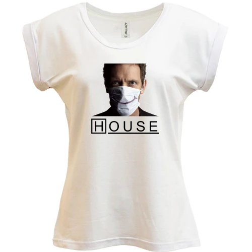 Футболка женская PANI, Белый, Dr. House