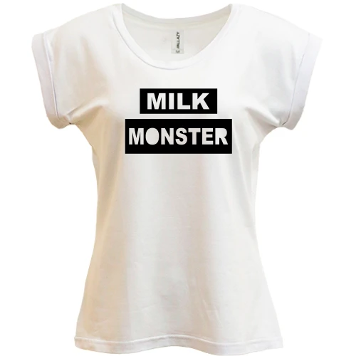 Футболка женская PANI, белый, Milk Monster