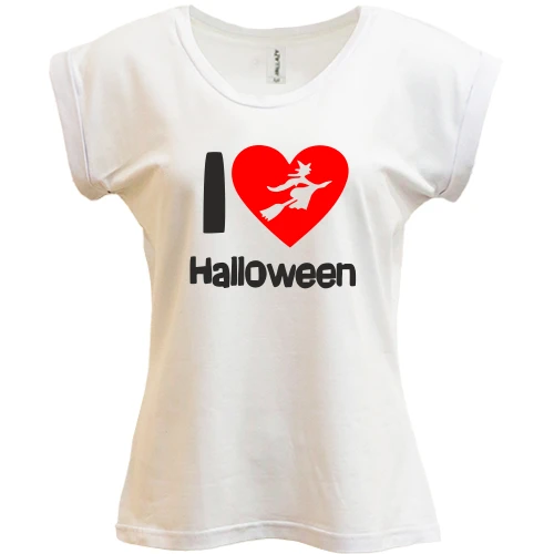 Футболка женская PANI I Love Halloween