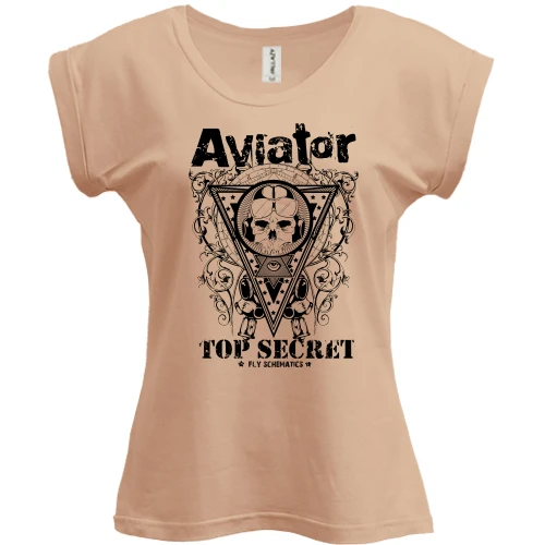Футболка женская PANI Aviator TOP Secret
