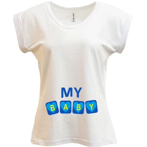 Футболка жіноча PANI My baby (хлопчик)