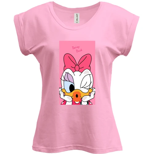 Футболка женская PANI, Розовый, Daisy Duck baby.