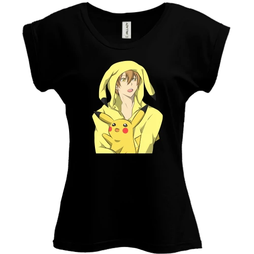 Футболка женская PANI Pikachu boy