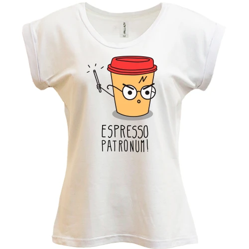 Футболка женская PANI, Белый, Espresso Patronum