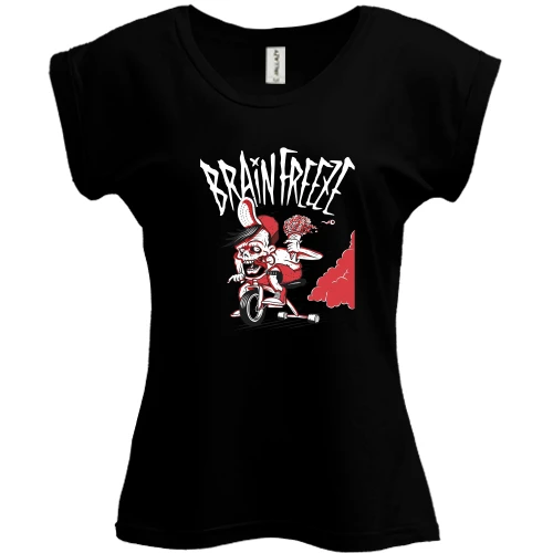 Футболка жіноча PANI, Чорний, BrainFreez