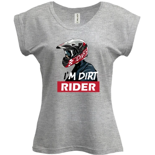 Футболка женская PANI I'm a dirty rider