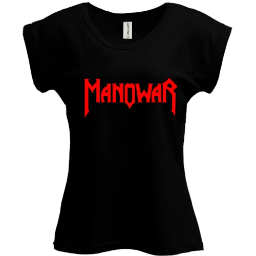 Футболка женская PANI, Черный, Manowar 2