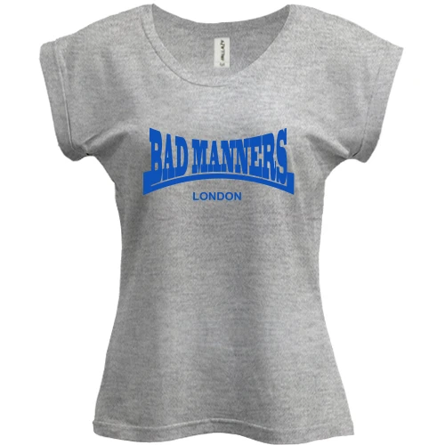 Футболка женская PANI, Белый, Bad Manners