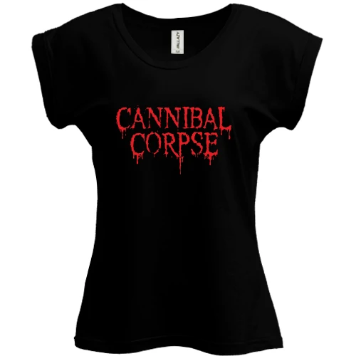Футболка жіноча PANI, Чорний, Cannibal Corpse
