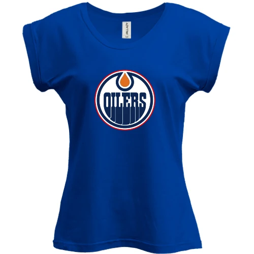 Футболка женская PANI Edmonton Oilers