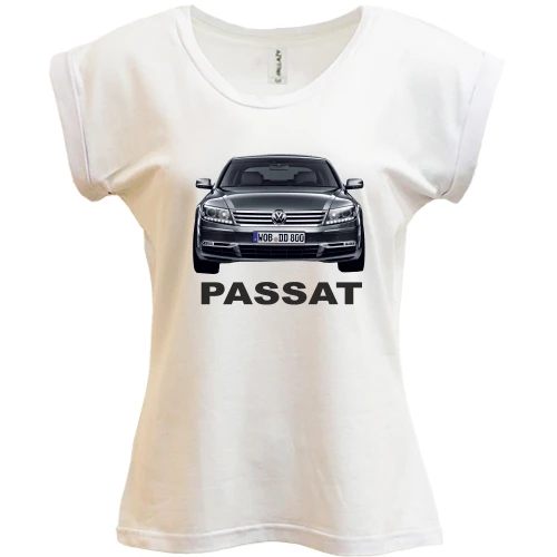 Футболка женская PANI, Белый, Volkswagen Passat