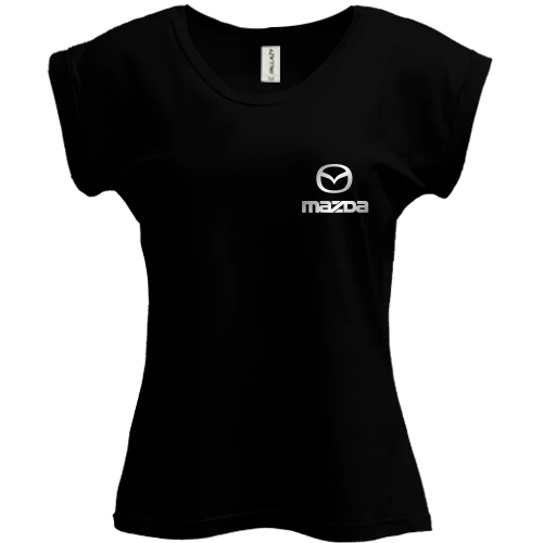 Футболка женская PANI, Черный, Mazda (mini)