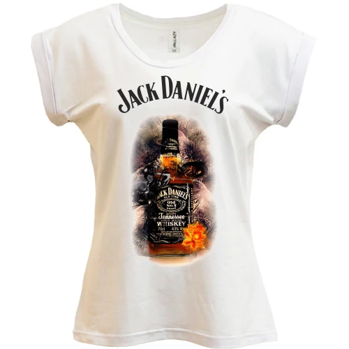 Футболка жіноча PANI, Білий, Jack Daniels (2)