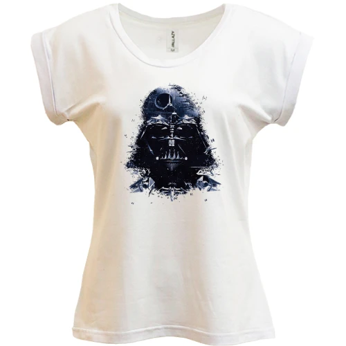 Футболка женская PANI, Белый, Star Wars Identities (Darth Vader)