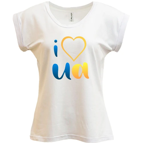 Футболка женская PANI I love UA