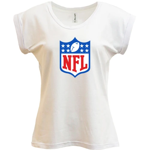 Футболка женская PANI, Белый, NFL