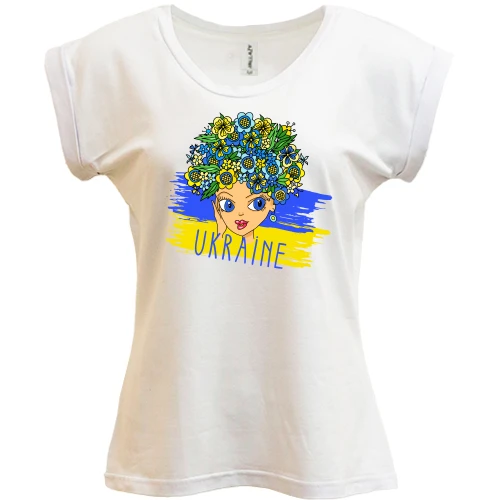 Футболка женская PANI, Белый, Beauty Ukraine