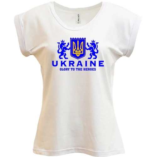 Футболка жіноча PANI Ukraine - Glory to Heroes