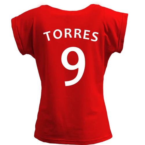 Футболка женская PANI, Красный, Torres (CHELSEA)